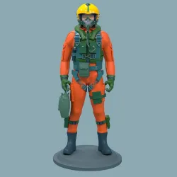 FIGHTER PILOT N° 1 - BIPED