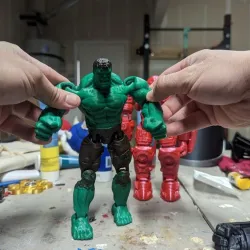 Flexi Hulk STL