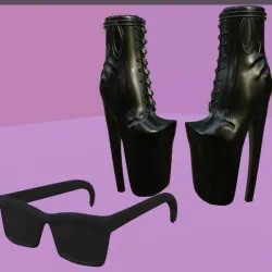 Gaga Boots for Monster High