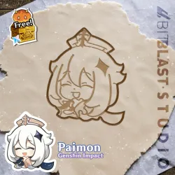 Genshin Impact Paimon Cookie Cutter
