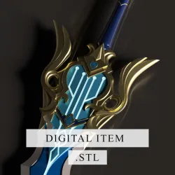 Genshin Impact - Song of Broken Pines [ 3d file .stl ]