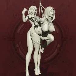 Glamorous Diorama - Royal Shibari Futa Duet