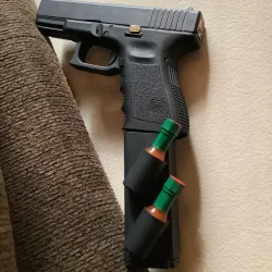 GLOCK 19 ETS GEN2 31rd Magazine Sleeve dual hot sauce holder (0.125oz tobasco)