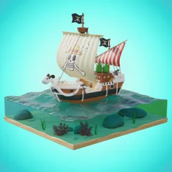 Going Merry Ship One Piece