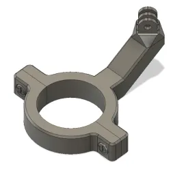 GoPro Motorcycle Fork Barrier Bracket