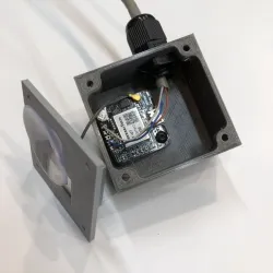 GPS Module Enclosure with Window Mount (25x25 mm antenna)