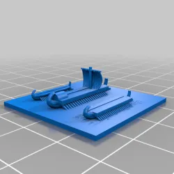 Greek and Persian Triremes