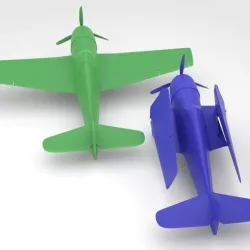 Grumman F6F Hellcat - two models