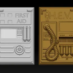 Half Life HEV and Health(First Aid) Chargers