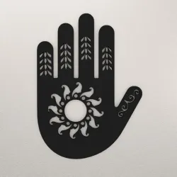 Hand WALL DECORATION WALAK1