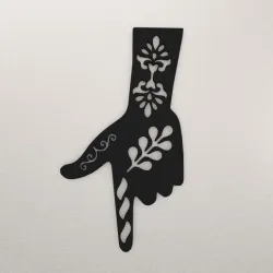 Hand WALL DECORATION WAMOK3