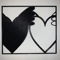 Heart hug
