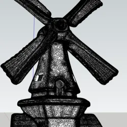 Holland / Dutch Windmill 3D Scan