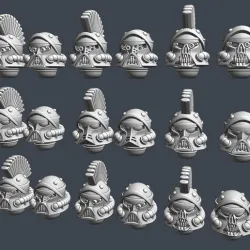 Hoplite True scale Helmets