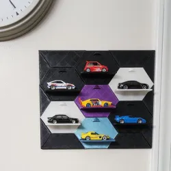 Hotwheels Wall Display Shelf **No holes in wall**
