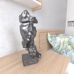 Human Face Sculpture