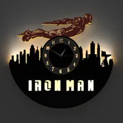 IRON MAN CLOCK WITH LED
