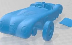 Jaguar C Type 1951 Printable Car