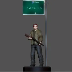 JOEL LAST OF US PEDRO PASCAL HBO DRAMA MODEL FOR 3D PRINT