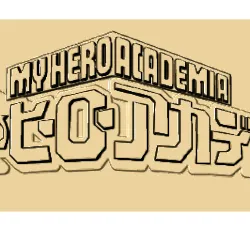Keychain/Stamp logo Boku No Hero Academy - BNHA