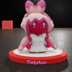 Lady Tinkaton - Accurate Pokémon Model
