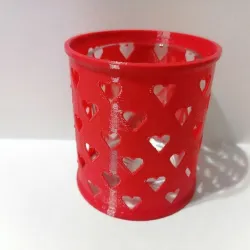 Lantern LED Light or Candle, Love and Friendship