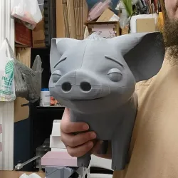 Life size pig from Moana