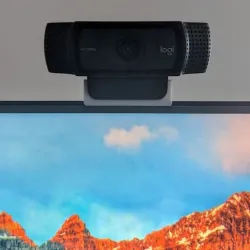 Logitech c920 webcam mount for thin monitor borders