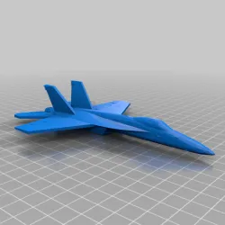 Low Poly Fighter Jet