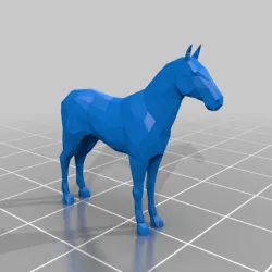 Low Poly Horse
