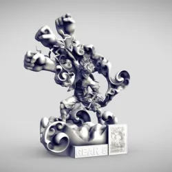 Luffy gear 5 - 3d printing