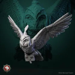 Magic owl pre-supported