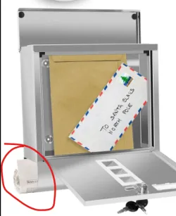 Mailbox newspaper box extension rainproof