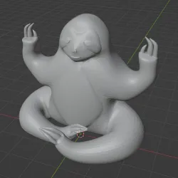 Meditating Sloth aka Preguiça Deboas