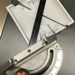 Miter Gauge Angle Reference