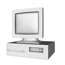 old pc 486 card holder