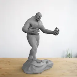 Orc 3D Print Fantasy Character