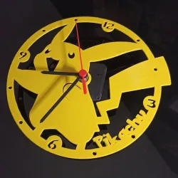 Pikachu Clock V2