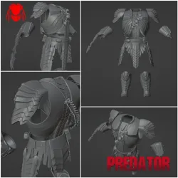 Predator body armor from Pradator: Hunting grounds game
