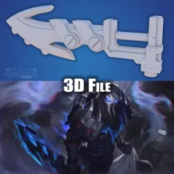 Psyops Pyke League of Legends STL files