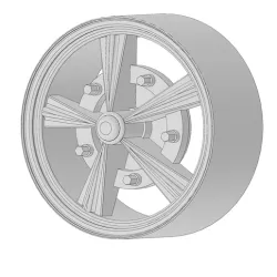 RANDAR RIM 17" 1/24 1/18 1/43