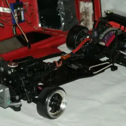 RC Sakura D5 stealth body mount