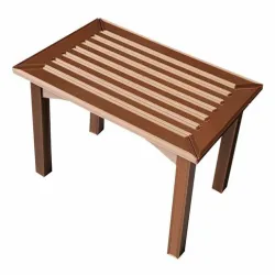 Realistic wooden table