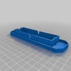 Retro 7 Segment Clock Blanking Plates