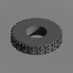 Rhino Track Texture Roll
