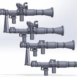 RPG-7 Light pack 3D print model