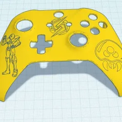 SAMUS METROID XBOX 1s controller shell