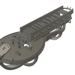 Semi-Functional/Fully Printable Hurdy Gurdy WIP