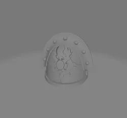 Shoulder pads and icons for the cults of the pre dusting 15th Legion