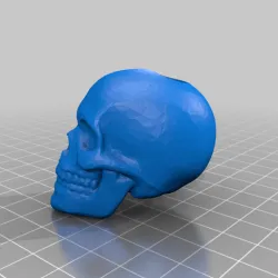 Skull Bead 2 inch